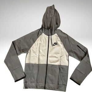 Nike Light Gray and Black Jacket